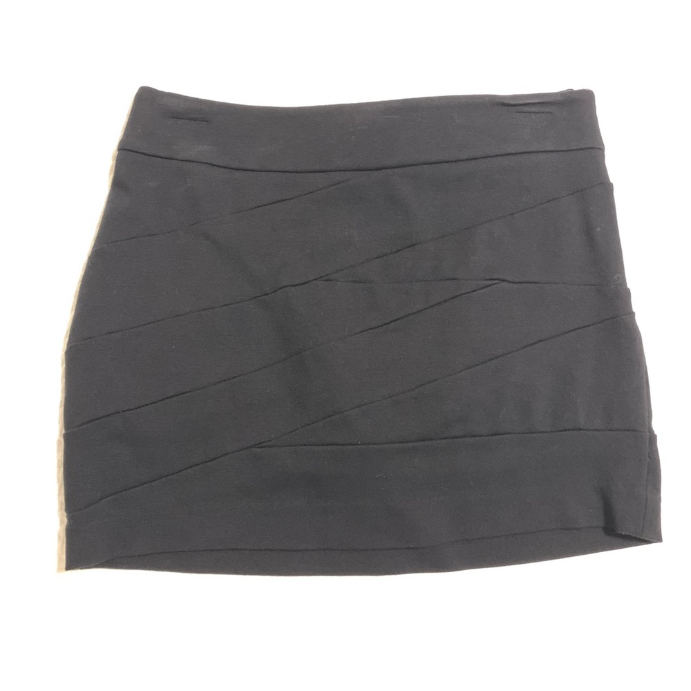 Express Black Mini Skirt